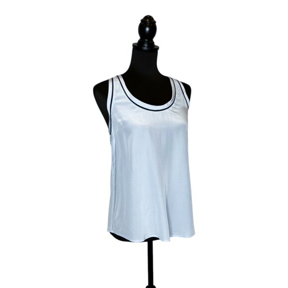 Joie Womens Light Blue Silk Racerback Tank Top XS EXCELLENT CONDITION - Picture 1 of 6